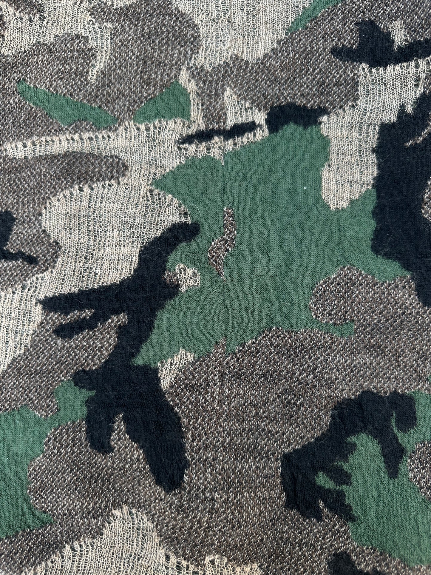 JUNYA WATANABE camo sweater