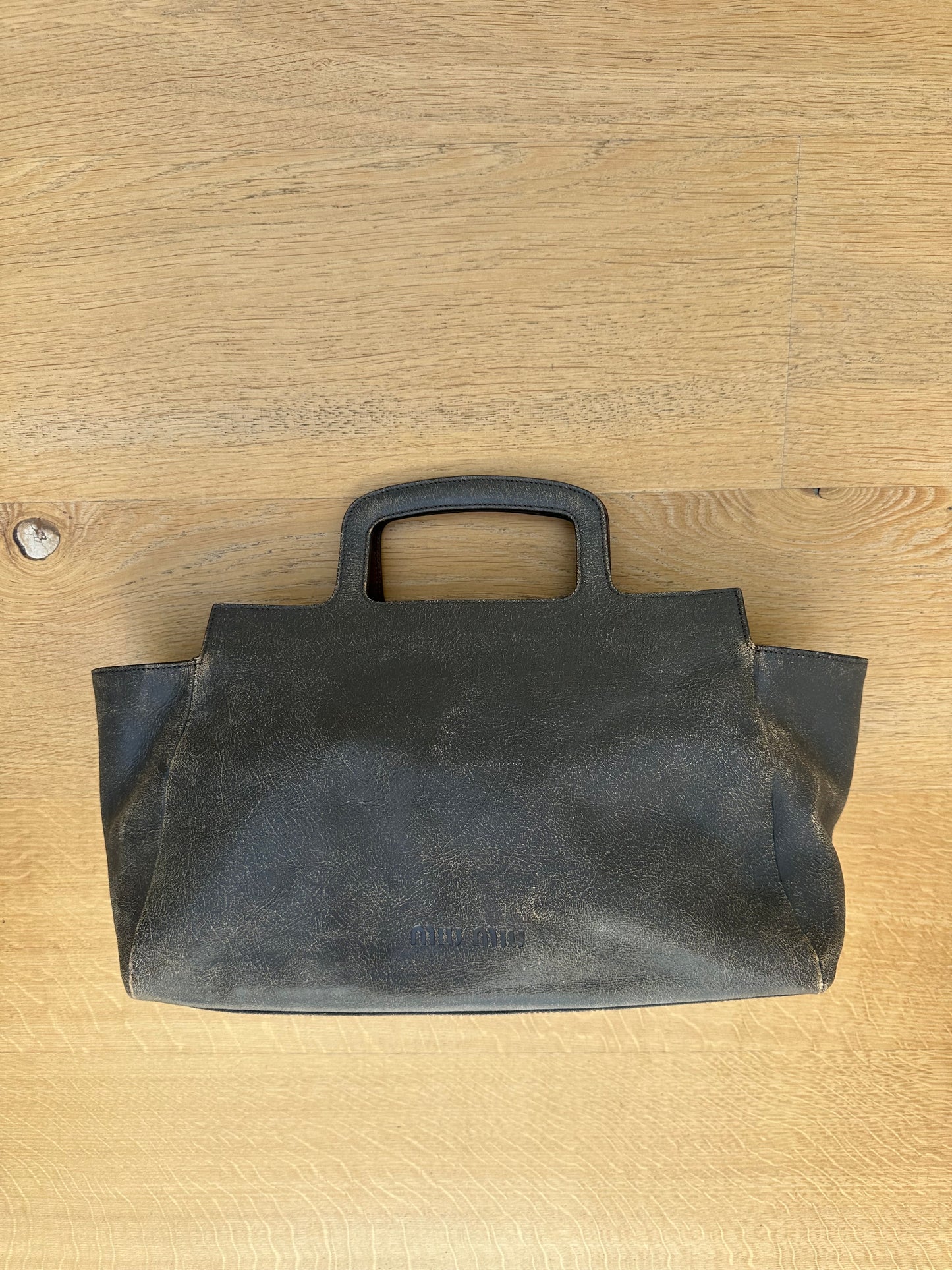 MIU MIU distressed bag