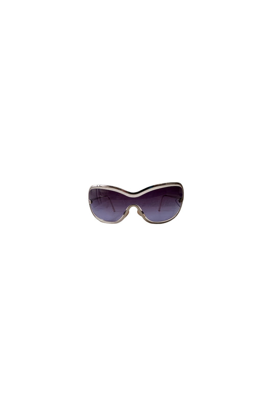 CHANEL vintage purple sunglasses