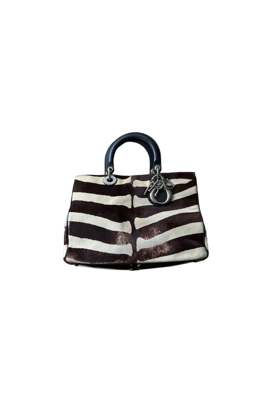 DIOR vintage zebra 2way bag