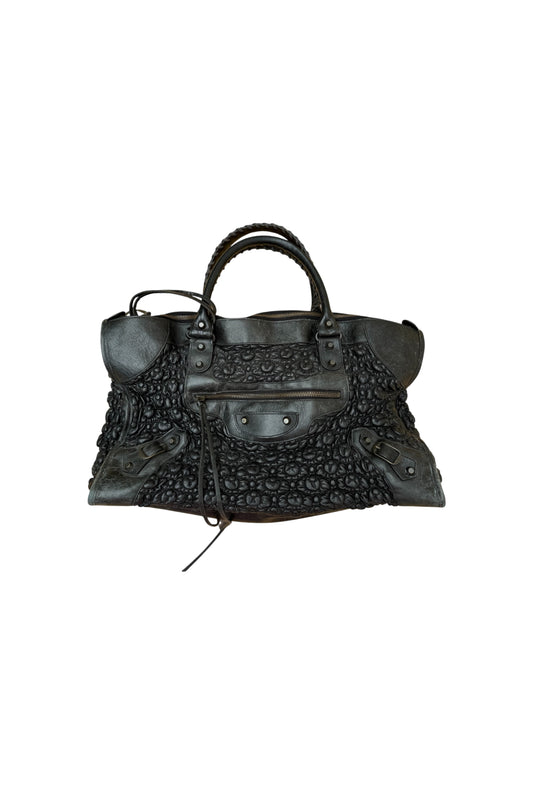 BALENCIAGA work floral bag