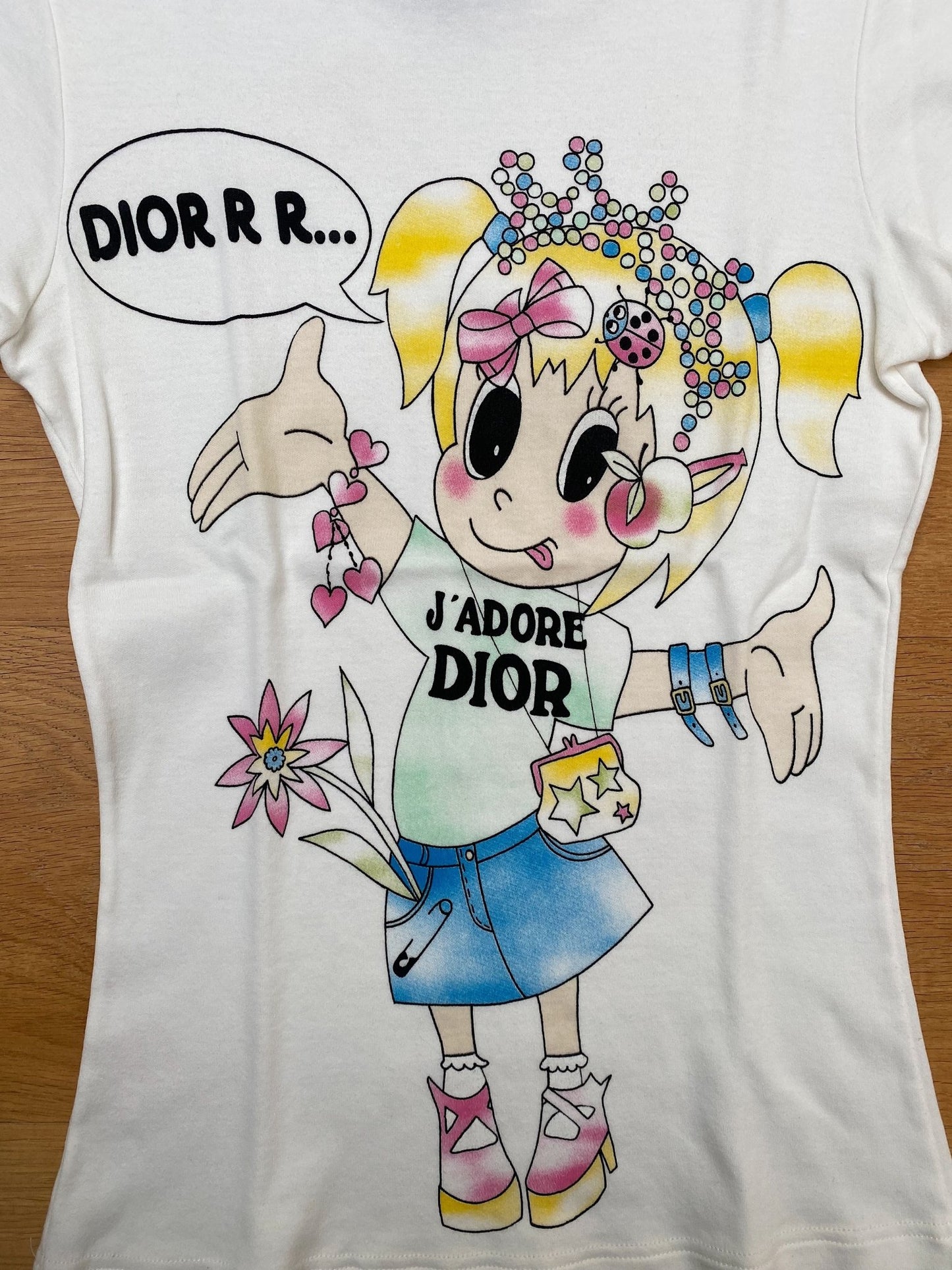 DIOR girl t-shirt - six__pistols designer fashion items