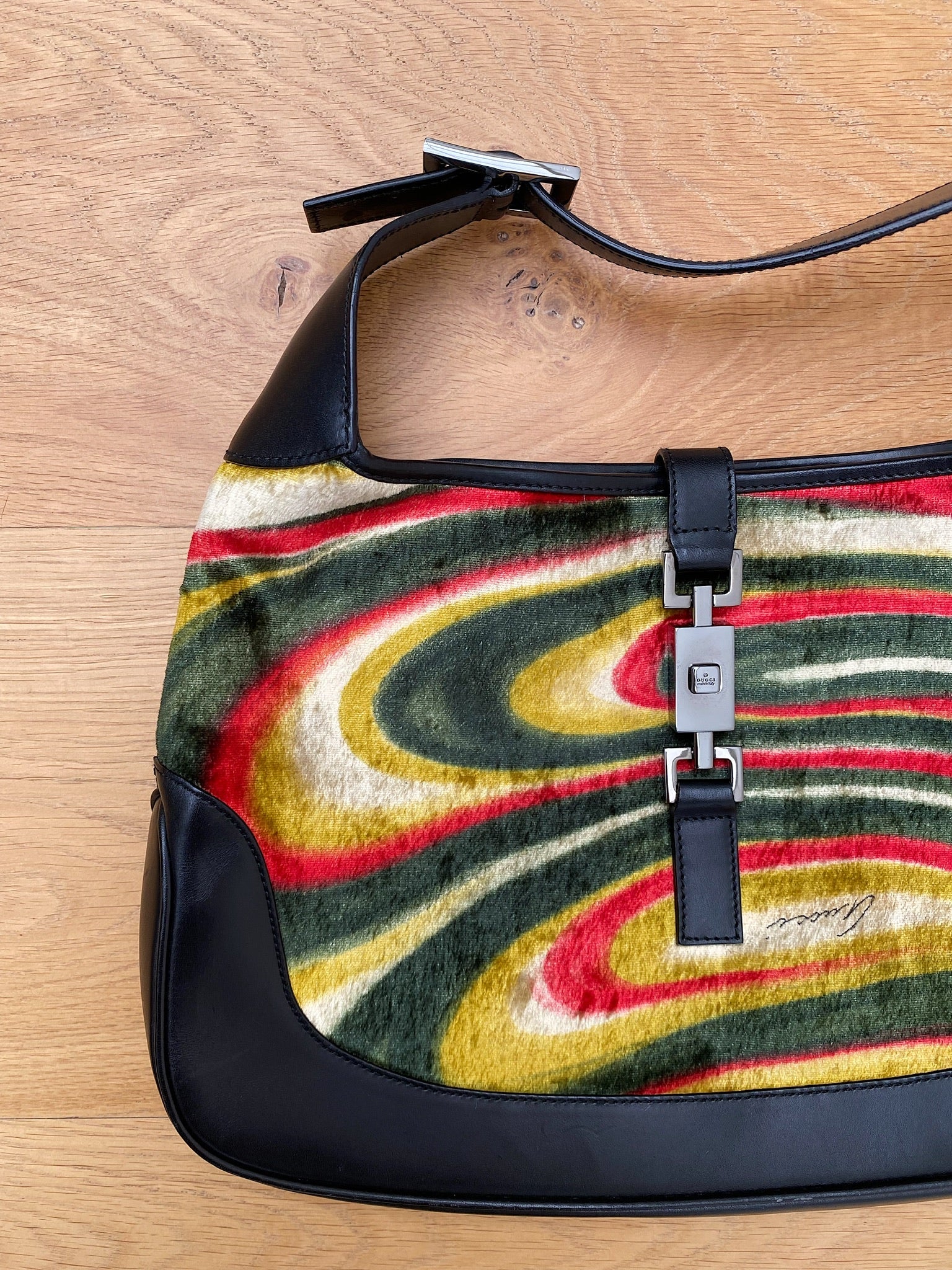 GUCCI psychedelic Jackie vintage bag - six__pistols designer fashion items