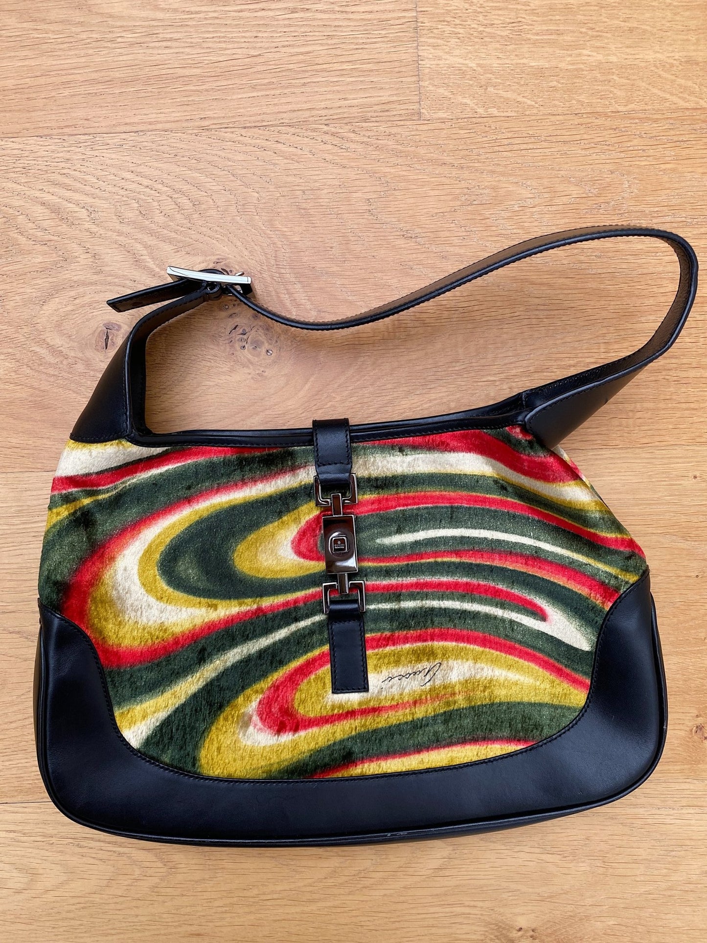 GUCCI psychedelic Jackie vintage bag - six__pistols designer fashion items